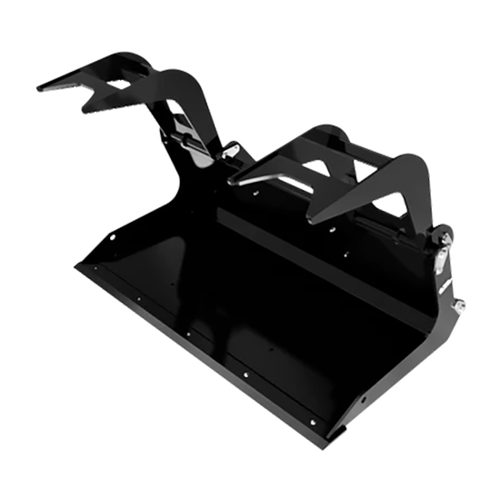 compact loader grapple bucket equipment item