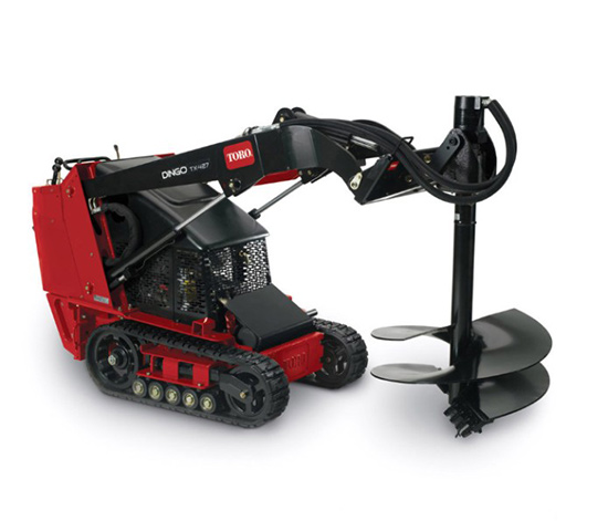 compact loader auger