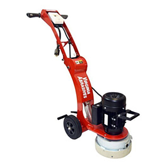 Electric concrete floor grinder 10 inch equipment item