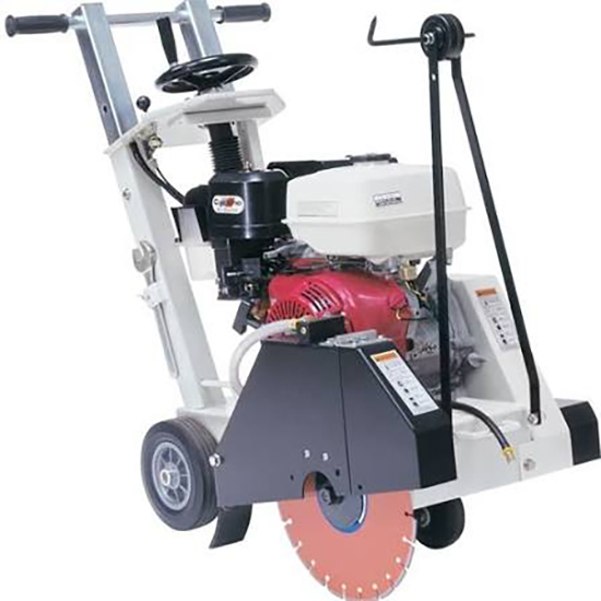 18 inch concrete walk behind saw