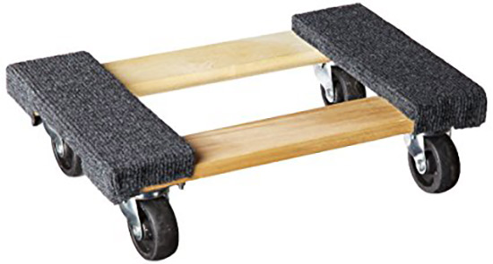 4 wheel furniture dolly