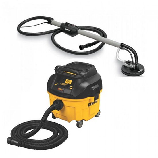 drywall sander and vacuum