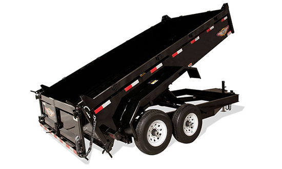 sixteen foot dump trailer