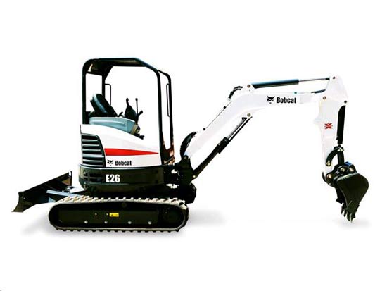 compact E 26 excavator