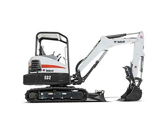 compact E 32 excavator