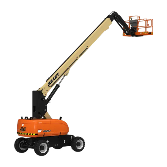 man lift 86 foot self propelled equipment item