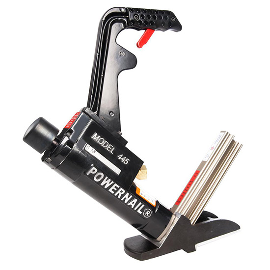 floor air nailer with mallet