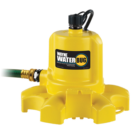 Pump 3 fourths inch water bug equipment item