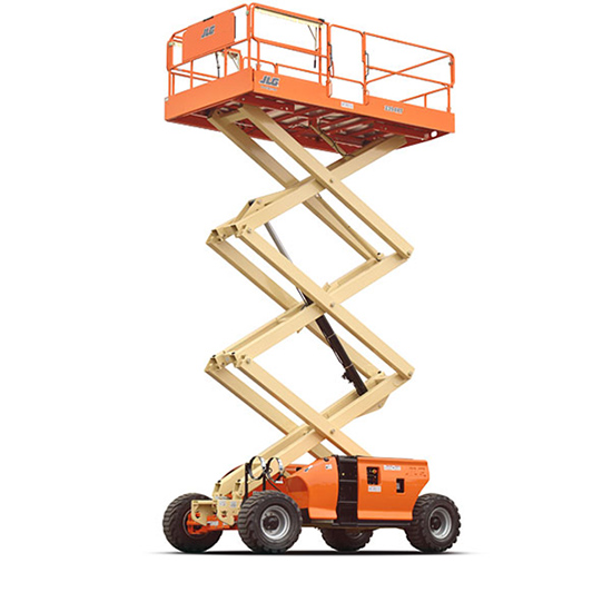 26 foot scissor lift for rough terrain